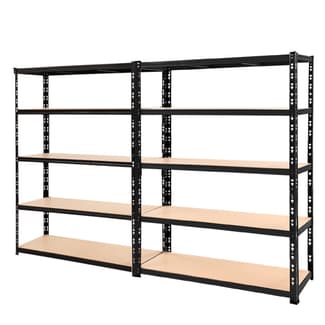 Garage Shelving Warehouse Rack 24CMX18CM Pallet Racking Storage Steel ...