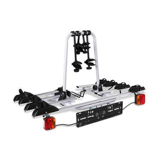 Towbar Hitch Mount Rear Vehicle Bike Carrier Rack With Safety Tail Lig ...