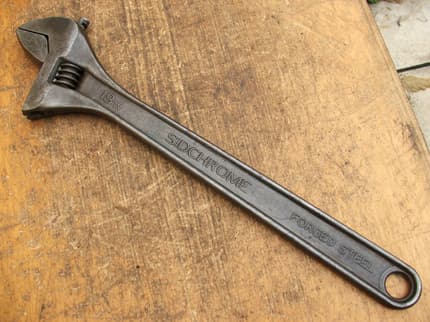 SIDCHROME 3pce CHROME PLATED ADJUSTABLE WRENCH SHIFTER SET - 4, 6 & 8 - Tool Centre McKinnon