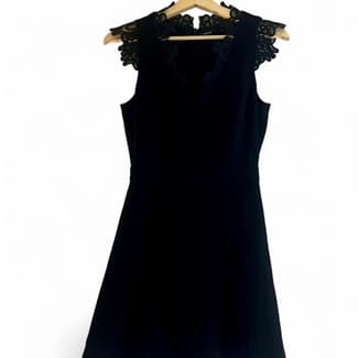 tokito black dress A Line Strapless Black Satin Short Prom Dress Homecoming Dress, Strapl –  abcprom main image 0