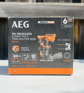 AEG 18V 1/4 Brushless Trim Router Lithium Cordless Laminate Trimmer ...
