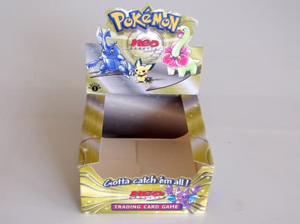 neo genesis 1st edition booster box Pokémon Booster Packs – HUZZAH! Toys main image 0