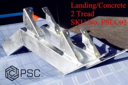 Pcc Stringers Step Stringers Landing to Concrete