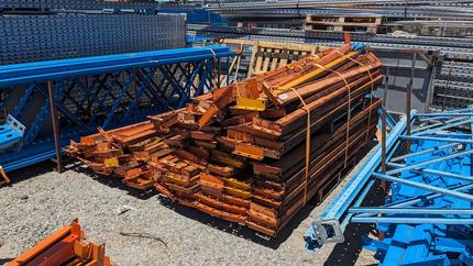 pallet racking APC / Dexion cross Beams B grade - Building Materials in ...