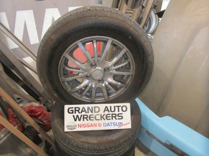 Z12 Rims NISSAN CUBE Z12 WHEELS New Tyes x4WRECKING GRAND AUTO NISSAN PARTS ...
