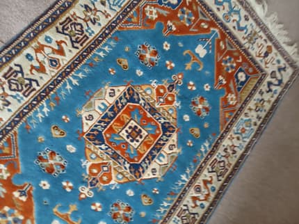 Persian Rug Patters PERSIAN PURE WALL RUG BEAUTIFUL CLASSICAL PATTERN. VGC - Rugs & Carpets ...