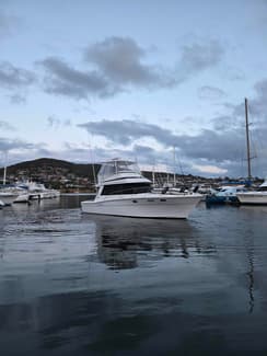 35ft Riviera flybridge blue water | Motorboats & Powerboats | Gumtree ...