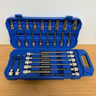 Test Socket Kit $135 Kincrome K2124 30 Piece 1/2” Metric Hex Socket Set - Hand Tools in ...