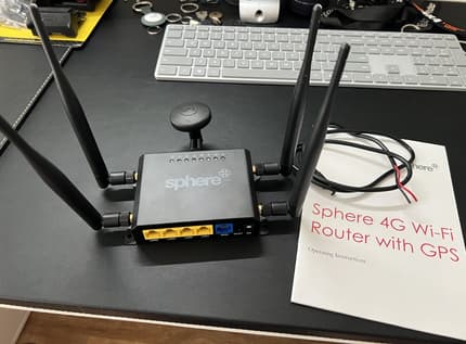 SPHERE Mobile 12V Caravan WiFi Router with GPS - Yanchep | Caravan ...