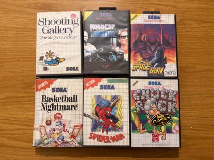 SEGA Master System Shooting Gallery PAL Excellent état