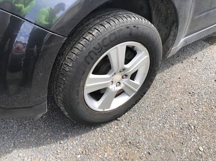SUBARU 16 INCH ALLOY MAG WHEELS RIMS AND TYRES 5 X 100 215/65/16 ...