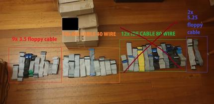 Floppy and IDE Ribbon cables - Components in Bayswater VIC | Gumtree ...