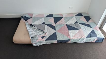 King single futon mattress - Beds in St Kilda VIC | Gumtree Australia
