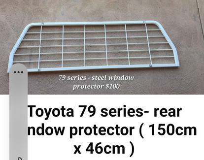 Ute Rear Window Protector Toyota 79 Ute , rear window protector | Other Parts & Accessories ...