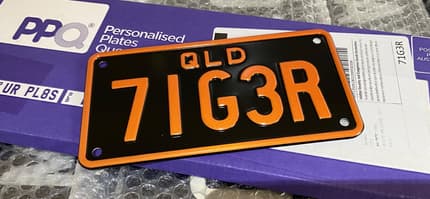 Motorcycle Personalised Number Plates QLD PPQ | Motorcycle & Scooter ...