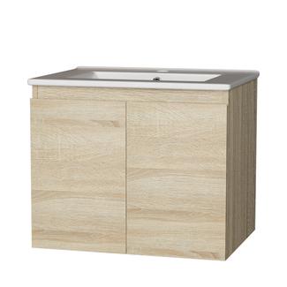 AU STOCK Vanity Unit 600mm with Basin - Oak - Cabinets in Brisbane City ...