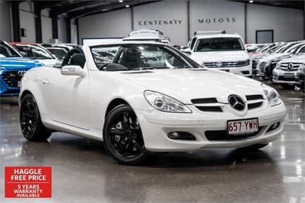 2007 Mercedes-Benz SLK-Class R171 MY07 SLK350 White 7 Speed Automatic ...